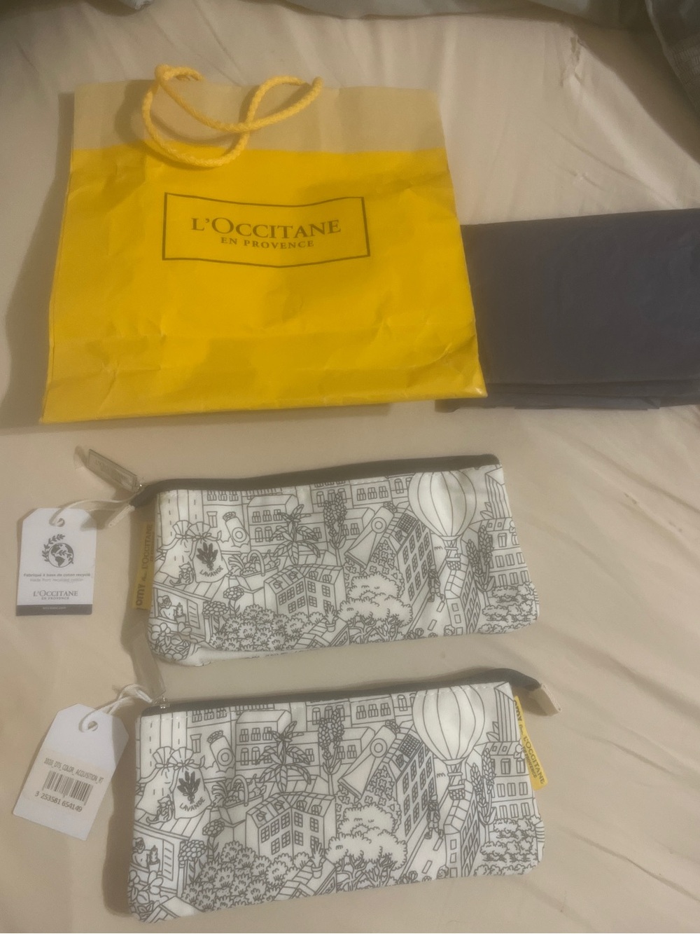 L'Occitane x OMY NEW BOTH Pouch Bags Limited Edition 2025 (3 pockets)